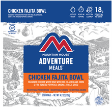 Load image into Gallery viewer, Mountain House Chicken Fajita Bowl
