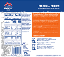Load image into Gallery viewer, Mountain House Pad Thai with Chicken