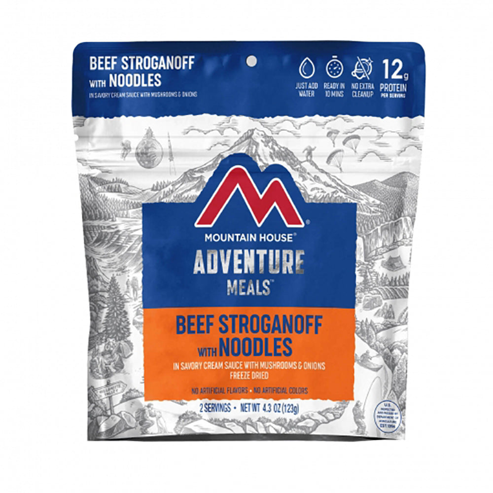 MOUNTAIN HOUSE ADVENTURE MEALS (Beef Stroganoff with Noodles)